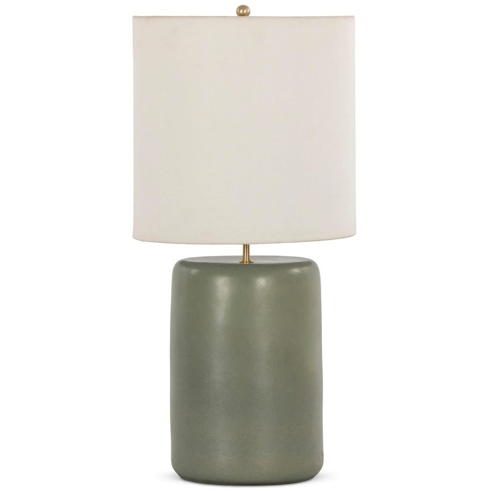 Sadia Table Lamp, Matte Sage by Four Hands-Lighting-High Fashion Home