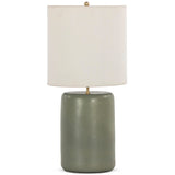 Sadia Table Lamp, Matte Sage by Four Hands-Lighting-High Fashion Home