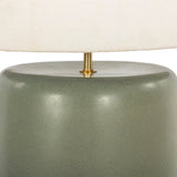 Sadia Table Lamp, Matte Sage by Four Hands-Lighting-High Fashion Home