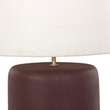 Sadia Table Lamp, Dark Aubergine by Four Hands-Lighting-High Fashion Home