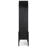 Tolle Bookcase, Drifted Matte Black by Four Hands — SID_1