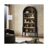 Tolle Bookcase, Drifted Matte Black by Four Hands — ESS_1