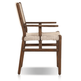 Herrin Outdoor Dining Armchair, Vintage White