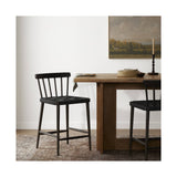 Kershaw Counter Stool, Black Rush by Four Hands — ESS_1