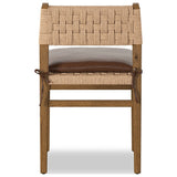 Hamlin Dining Chair, Havana Brown by Four Hands — BCK_1