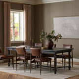 Edison Dining Table, Smoked Black by Amber Lewis x Four Hands