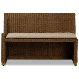 Senna Laf Woven Dining Bench 49", Rodin Sand by Amber Lewis x Four Hands — FRT_1