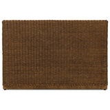Senna Laf Woven Dining Bench 49", Rodin Sand by Amber Lewis x Four Hands — BCK_1