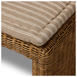 Senna Woven Dining Bench 49", Rodin Sand by Amber Lewis x Four Hands — DET_1