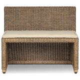 Build Your Own: Senna Woven Dining Banquette, Broadway Dune by Amber Lewis x Four Hands — FRT_1