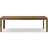 Noeline Double Extension Dining Table, Resawn Worn Oak-Furniture - Dining-High Fashion Home