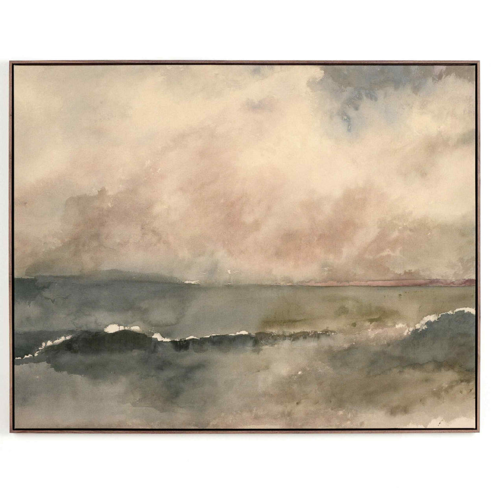 You Said I Am The Sea by Aileen Fitzgerald, Rustic Walnut by Four Hands
