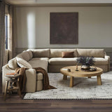 Aurelia 3 Piece Sectional, Broadway Canvas by Amber Lewis x Four Hands