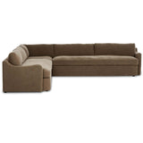 Aurelia 3 Piece Sectional, Broadway Coffee by Amber Lewis x Four Hands