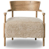 Bennett Chair, Beige by Amber Lewis x Four Hands