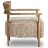 Bennett Chair, Beige by Amber Lewis x Four Hands
