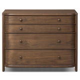 Agatha Nightstand, Dark Brown by Amber Lewis x Four Hands-Furniture - Bedroom-High Fashion Home