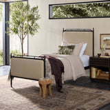 Leyla Twin Bed, Laine Natural by Amber Lewis x Four Hands