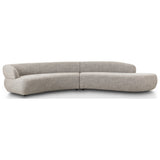 Belen 2-Piece Sectional, Thames Coal by Four Hands — FRT_1