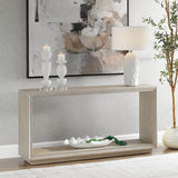 Prism Console Table, Natural