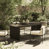 Chapman 92" Outdoor Dining Table, Bronze by Four Hands