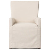 Vista Slipcovered Dining Armchair, Savile Flax by Four Hands — FRT_1