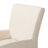 Vista Slipcovered Dining Armchair, Savile Flax by Four Hands — DET_1