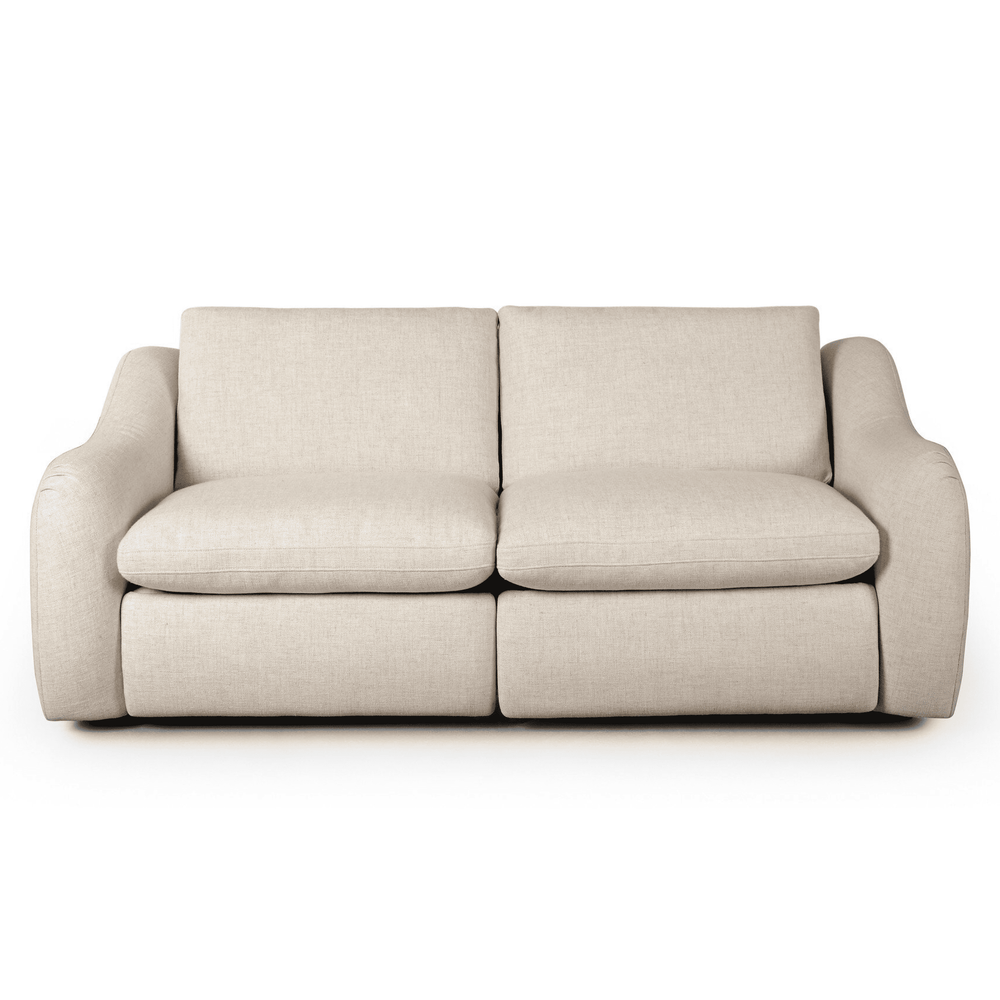 Crawford 2 Piece Power Recliner Sofa, Antigo Natural-Furniture - Sofas-High Fashion Home