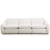Crawford 3 Piece Power Recliner Sofa, Nomad Snow by Four Hands-Furniture - Sofas-High Fashion Home