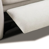 Crawford 3 Piece Power Recliner Sofa, Nomad Snow by Four Hands-Furniture - Sofas-High Fashion Home