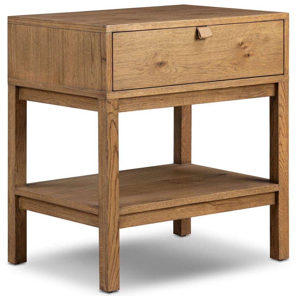 Tula Nightstand, Worn Oak by Four Hands