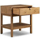 Tula Nightstand, Worn Oak by Four Hands