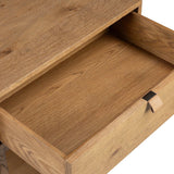 Tula Nightstand, Worn Oak by Four Hands