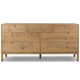 Tula 7 Drawer Dresser, Worn Oak by Four Hands