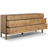 Tula 7 Drawer Dresser, Worn Oak by Four Hands