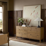 Tula 7 Drawer Dresser, Worn Oak by Four Hands