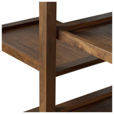 Hawkes Bookcase, Dark Walnut Solid by Four Hands — DET_1