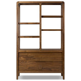 Hawkes Bookcase, Dark Walnut Solid by Four Hands — BCK_1