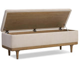 Iris Trunk, Hampton Cream by Four Hands-Furniture - Storage-High Fashion Home