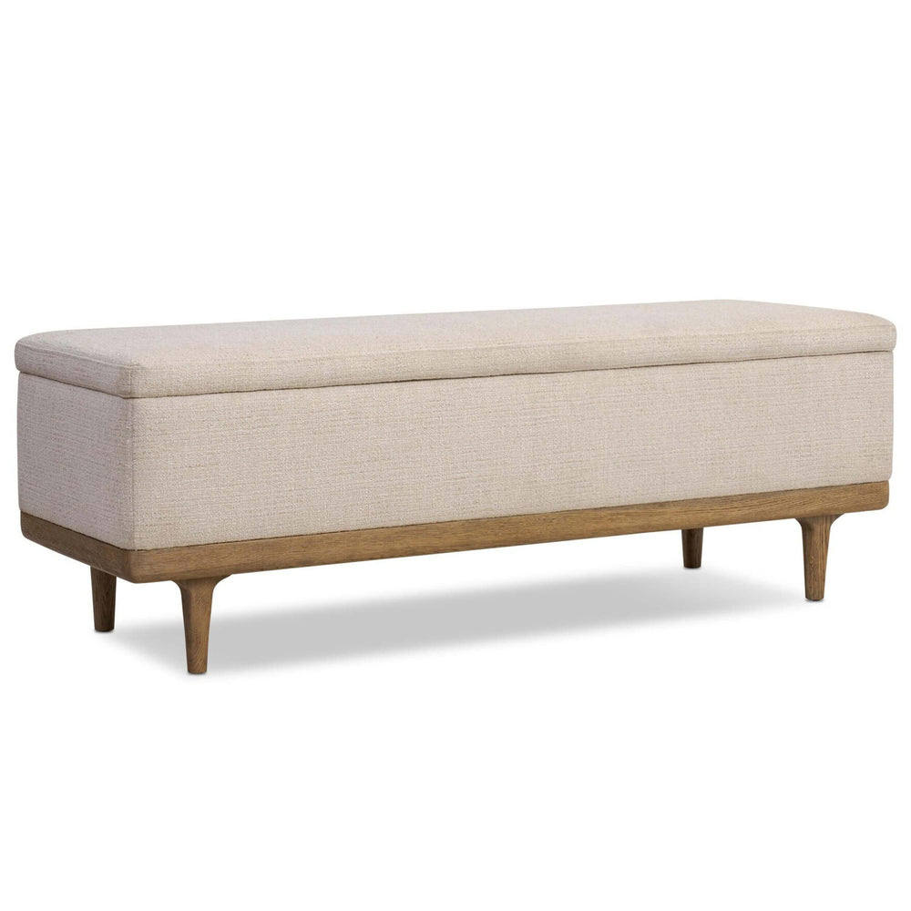 Iris Trunk, Hampton Cream by Four Hands-Furniture - Storage-High Fashion Home