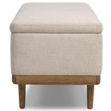 Iris Trunk, Hampton Cream by Four Hands-Furniture - Storage-High Fashion Home