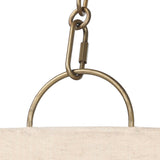 Teague Pendant, Antique Brass by Four Hands