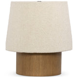Kenoa Table Lamp, Light Smoked Oak Veneer by Four Hands — PRM_1