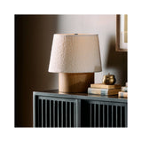 Kenoa Table Lamp, Light Smoked Oak Veneer by Four Hands — ESS_1