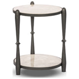 Ruthie End Table, Lunar Marble by Four Hands — PRM_1