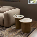 Kovo Nesting End Tables, Cappuccino by Four Hands