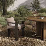 Tahana Outdoor Metal Dining Chair, Casa Grey, Set of 2 by Four Hands