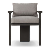Tahana Outdoor Metal Dining Chair, Casa Grey, Set of 2 by Four Hands
