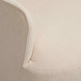Blythe Swivel Chair, Crypton Wayfarer Snow by Four Hands