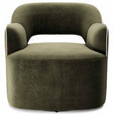 Blythe Swivel Chair, Surrey Olive by Four Hands